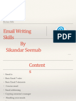 Email Writing Skills