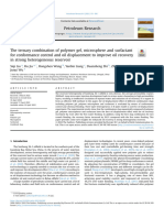 The Ternary Combination of Polymer Gel, Microsphere and Surfactant