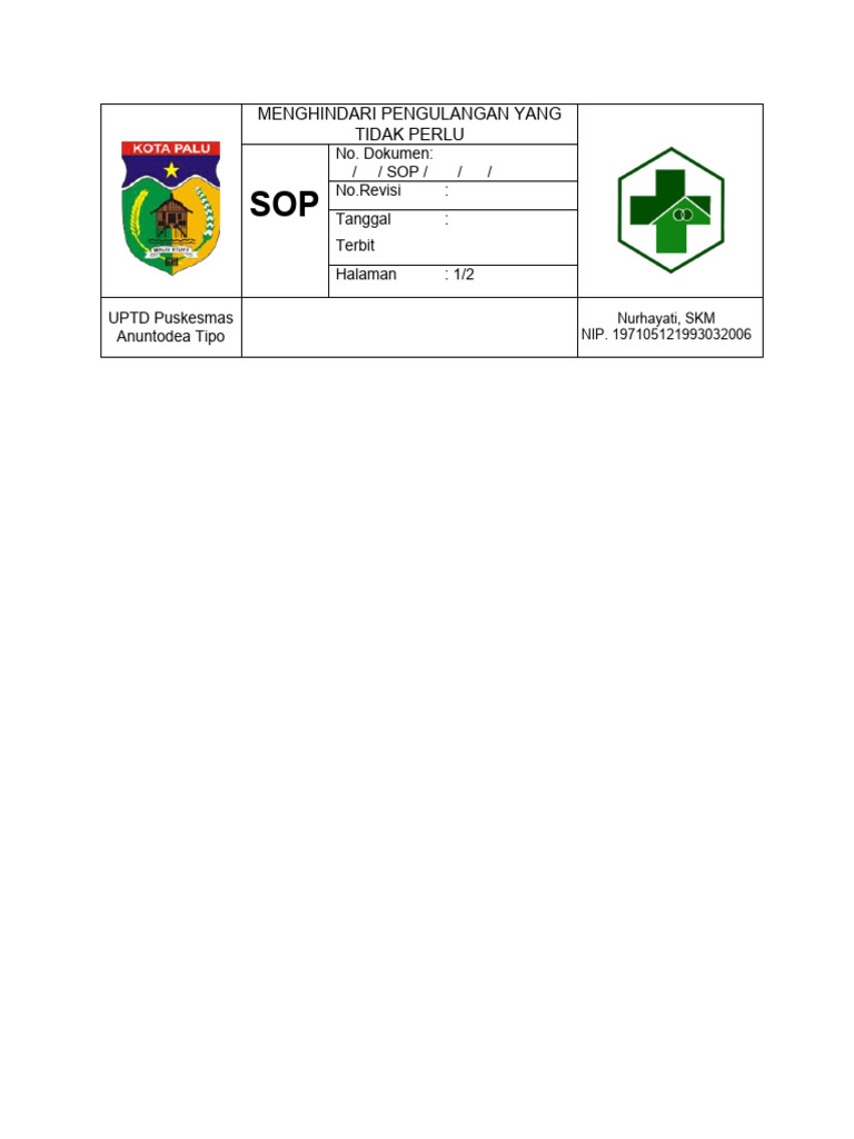Format Kop Akreditasi | PDF