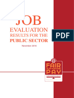 Sample Job Evaluation Report