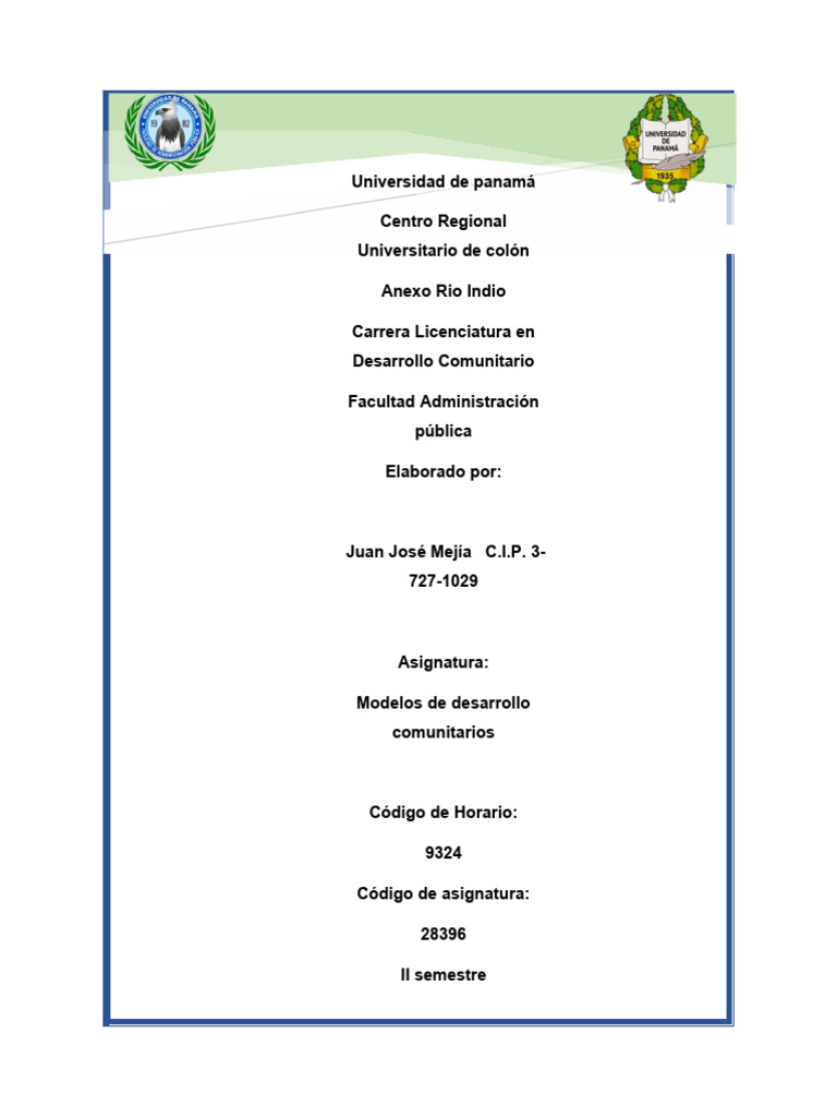 Modelos de Desarrollo Comunitario | PDF | Sustentabilidad | Empoderamiento