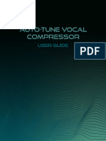 Auto Tune Vocal Compressor User Guide