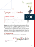 Chapter 10 Syringes and Needles