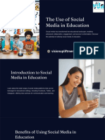 The Use of Social Media in Education