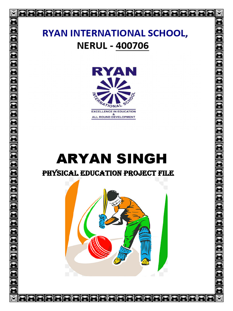 Cricket Project for Class 10 PE | PDF | Bowling (Cricket) | Cricket