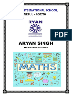 Maths Project Icse 10