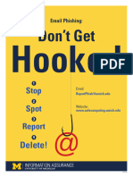 Anti Phishing Poster Gold