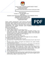 Format Pengumuman-Formulir-Berita Acara Pembentukan Pantarlih