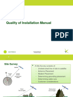 Quality of Installation Manual: WWW - Yahsat.ae
