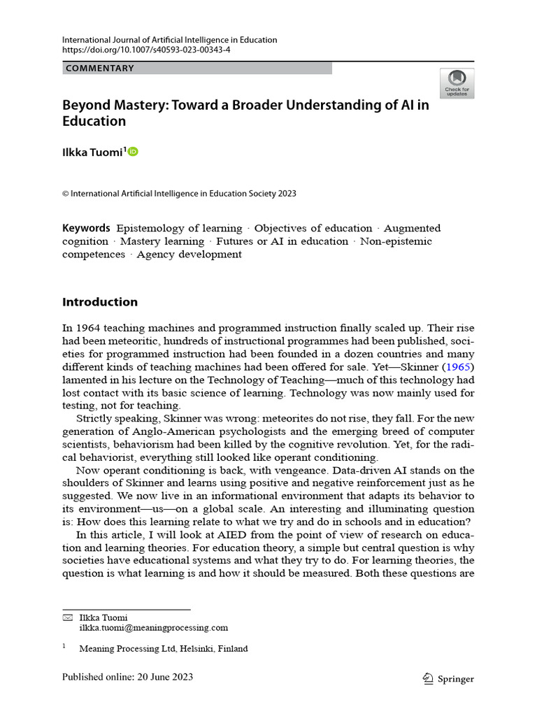 Beyond Mastery Why Overlearning Is The Key To Success - 0c9vqoz