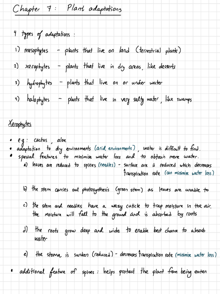 Biology F5 Chapter 7 KSSM Notes | PDF