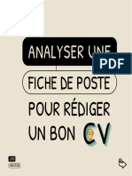 Comment Analyser Une Fiche de Poste