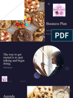 Business Plan - Chocolate Chip Cookies