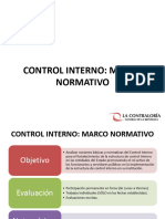 Control Interno - Marco Normativo - PPT