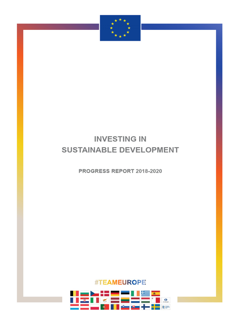 Investing in Sustainable Development | PDF | Sustainability | European ...