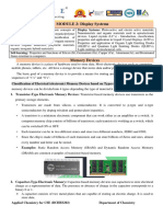 MODULE 2 Memoery Devices and Display Systems