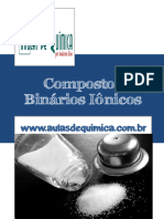 Compostos Binários Iônicos - Professor Anderson Dino