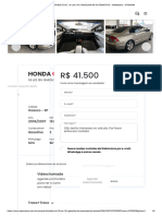 HONDA CIVIC 1.8 LXS 16V GASOLINA 4P AUTOMÁTICO - WebMotors - 47000036 - 42.000