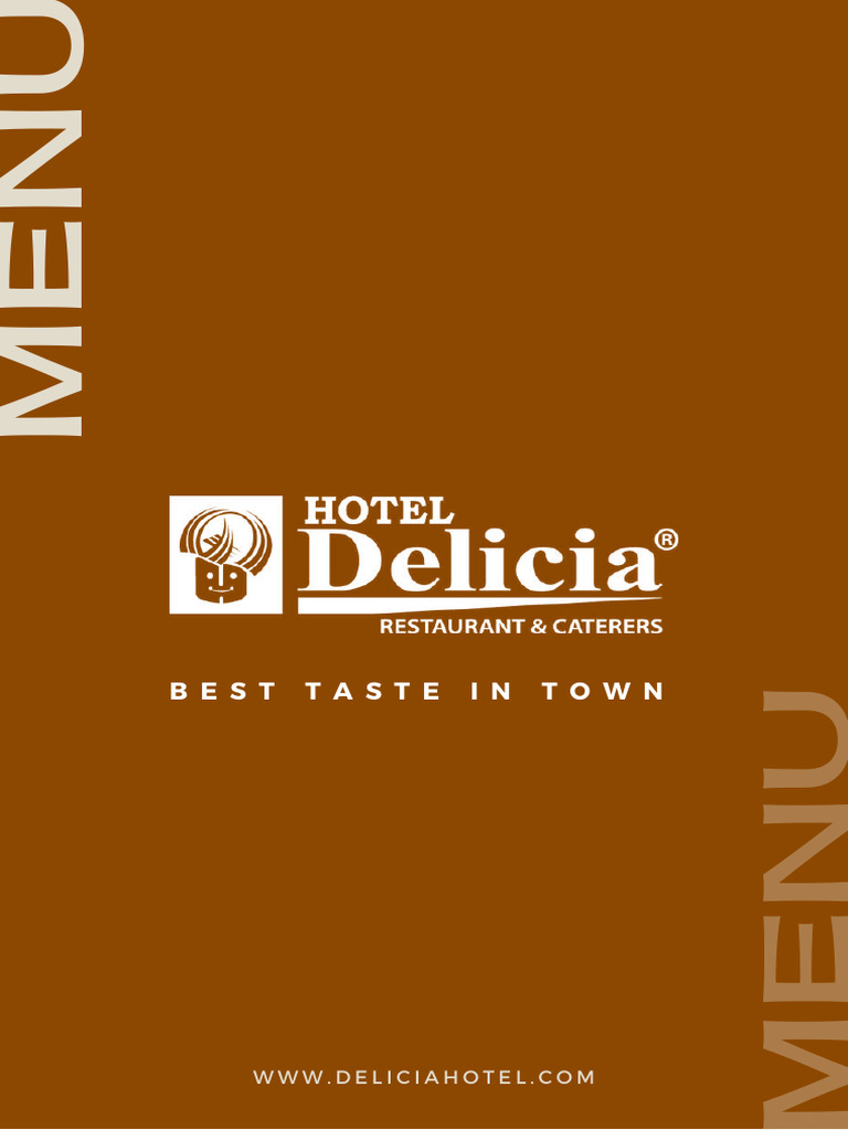 Delicia Restaurant Menu Overview | PDF
