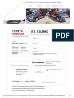 TOYOTA COROLLA 1.8 GLI 16V FLEX 4P AUTOMÁTICO - WebMotors - 42892187 - 86.000,00