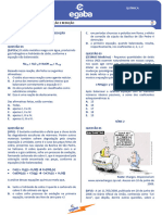 EXERCÍCIOS - oxidação e redução