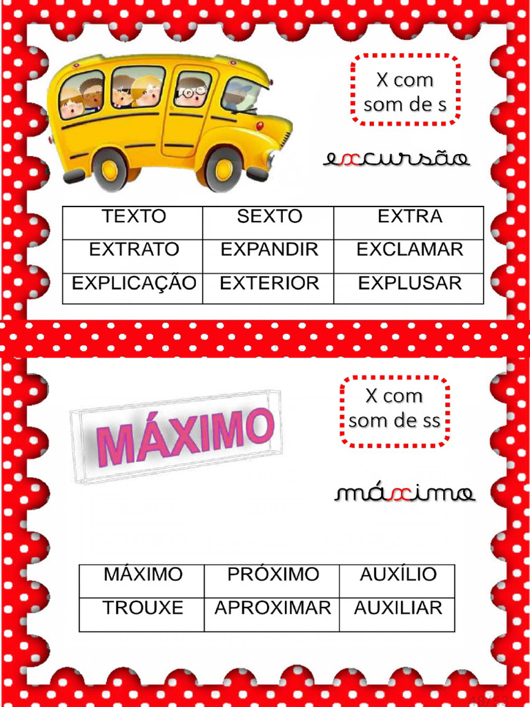 X Com Som de S Ou SS | PDF