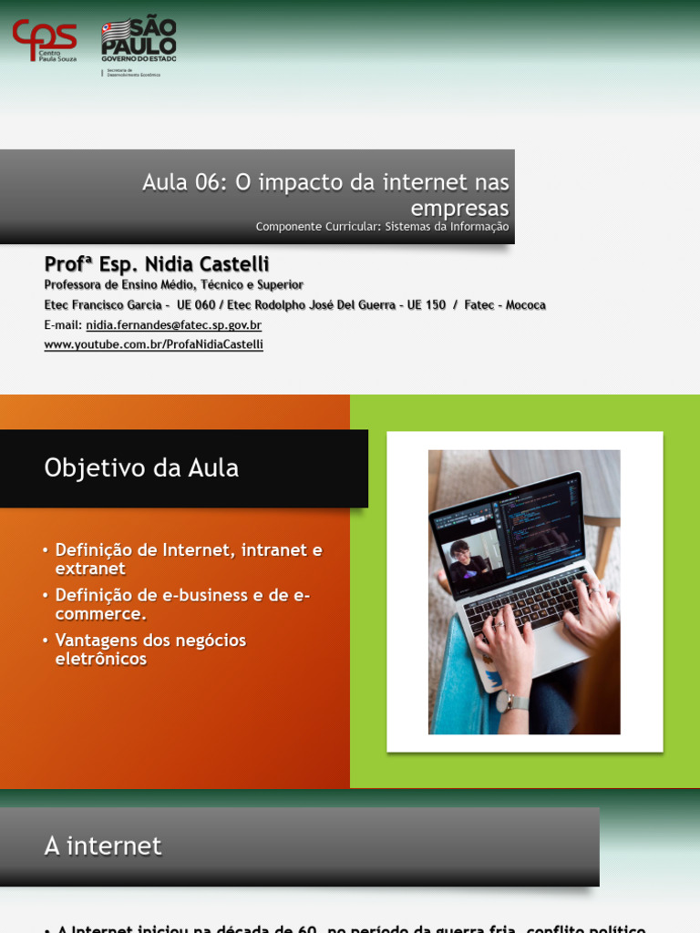 Impacto da Internet nas Empresas | PDF | E-commerce | Internet