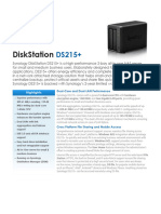 Synology DS215 Plus Data Sheet Enu