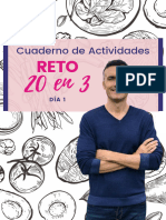 Día 1 Cuaderno Reto 20 en 3