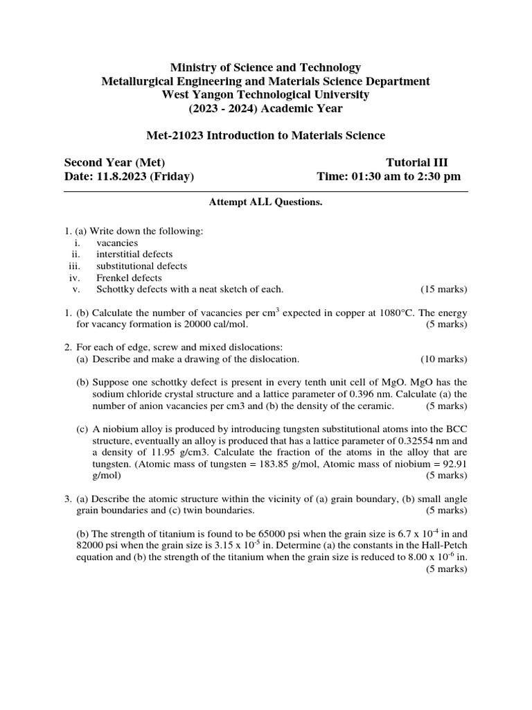 Material Science. PDF