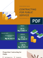 Contracting For Public Service