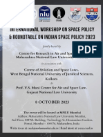 International Workshop On Space Law