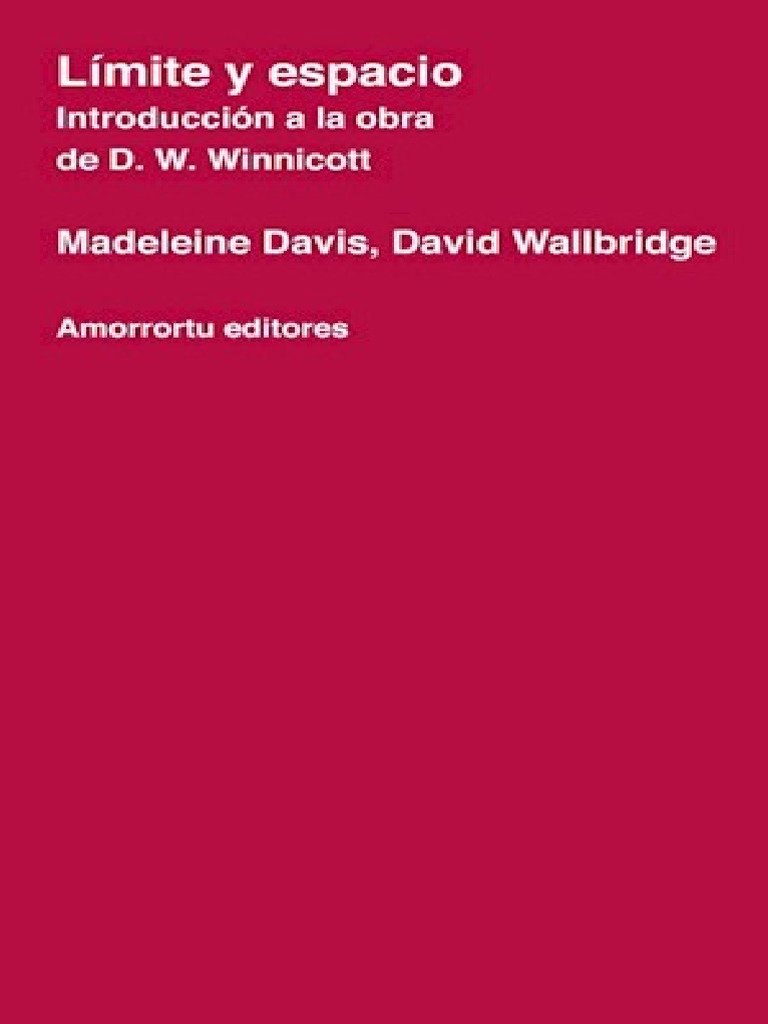 Madeleine Davis David Wallbridge Límite y Espacio Introducción A