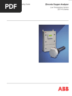 ABB EXFG Oxygen Analyzer Guide | PDF | Relay | Instrumentation