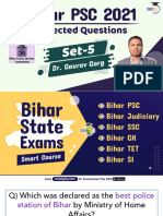 Bihar PSC Set 5 BPSC