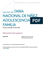 Secretaría Nacional de Niñez, Adolescencia y Familia - 2 de 2 Buenos Aires