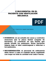 Higiene Bucal en El Paciente Con Ventilación Mecánica