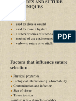 Surgical Toilet and Suture Overview | PDF | Wound | Surgical Suture