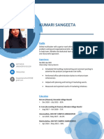 Sangeeta's Resume