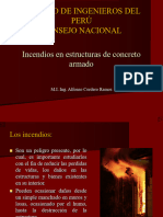 Ing Alfonso Cordero Incendios en Estructuras de Concreto Armado