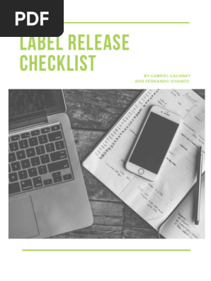 LABEL+RELEASE+CHECKLIST