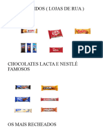Produtos Chocolates