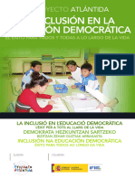 La Inclusión en La Educación Democrática