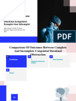 Perbandingan Outcome Antara Obstruksi Duodenal Kongenital Komplet Dan Inkomplet