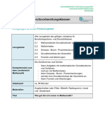 Mathematik Einstufungstest Sprachlich