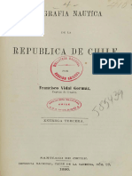 Jeografía Náutica (Islas Esporádicas Al Occidene de La Costa de Chile) Vidal Gormáz