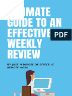 The Ultimate Guide To An Effective Weekly Review 1