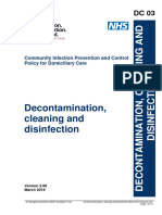 03 Decontamination Cleaning and Disinfection March 2016 Version 2.00