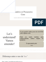 Genitive or Possessive Case