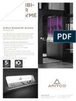 Datasheet Aritco HomeLift Access English